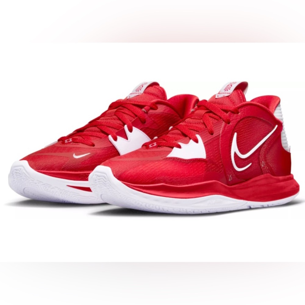 Kyrie Low 5 (Team) Red/White Mens Basketball Shoes